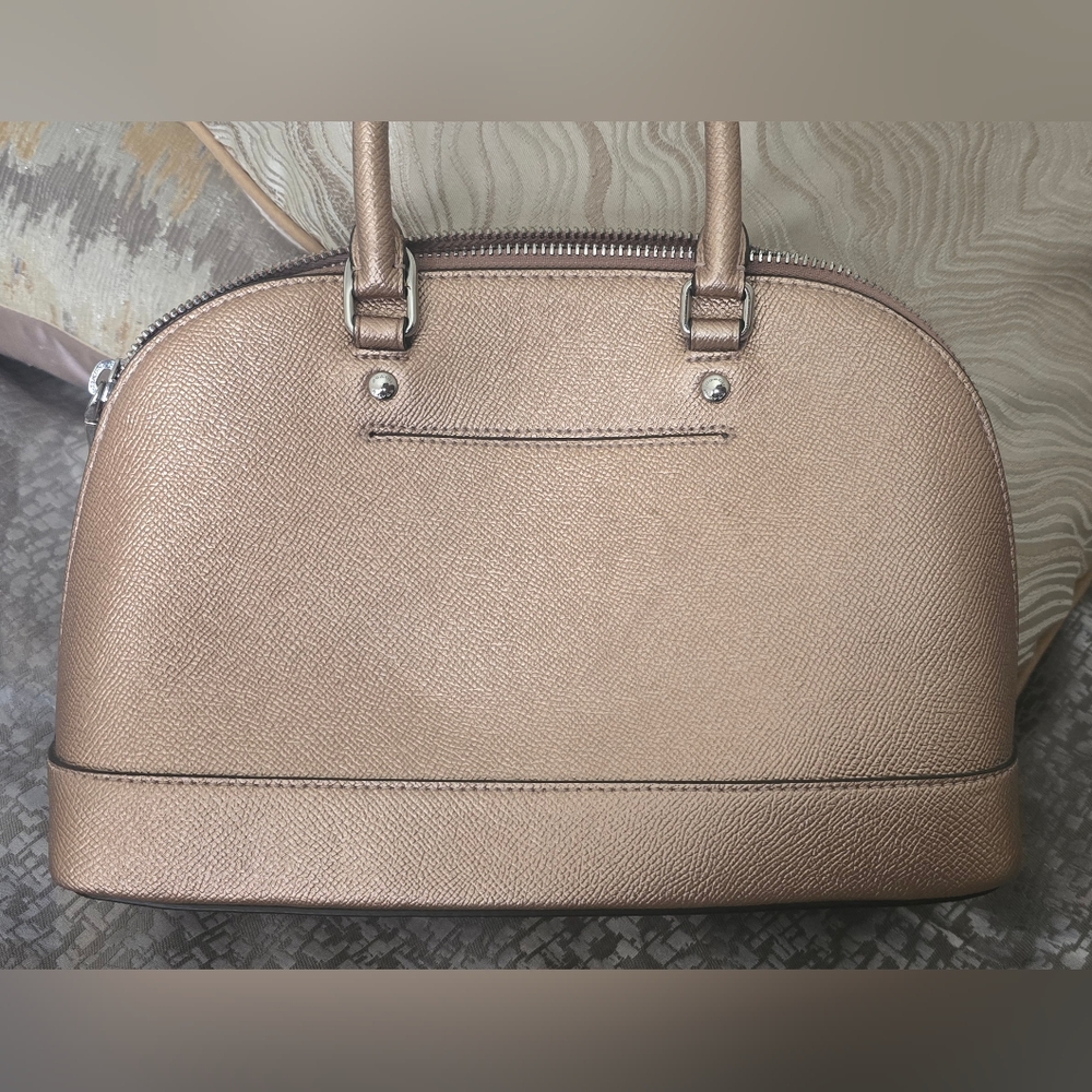 Coach Sierra Satchel Rose Gold F29170 Clean! - Picture 4 of 10